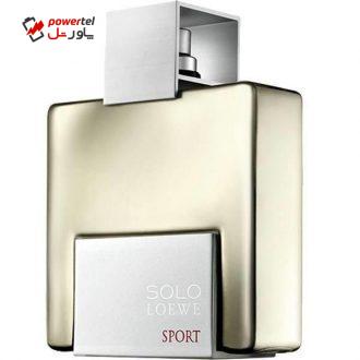 تستر ادو تویلت مردانه لووه مدل Solo Loewe Sport حجم 125 میلی لیتر تستر ادو تویلت مردانه لووه مدل Solo Loewe Sport حجم 125 میلی لیتر