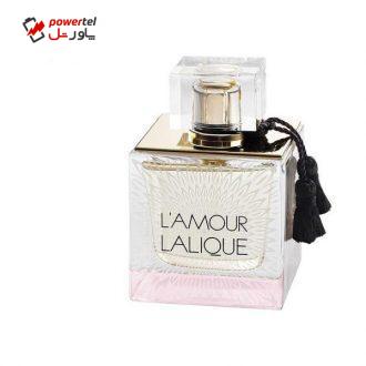 تستر ادو پرفیوم زنانه لالیک مدل Le Amour حجم 100 میلی لیتر