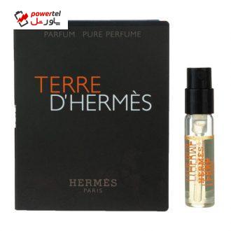 تستر ادو پرفیوم مردانه هرمس Terre dHermes حجم 1.5 میلی لیتر