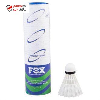 توپ بدمینتون فاکس مدل Target 880 بسته 6 عددی توپ بدمینتون فاکس مدل Target 880 بسته 6 عددی