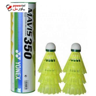 توپ بدمینتون یونکس مدل Mavis 350 بسته 6 عددی سایز 1.5 توپ بدمینتون یونکس مدل Mavis 350 بسته 6 عددی سایز 1.5