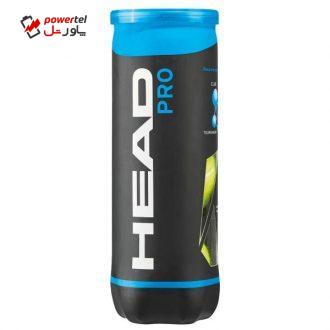 توپ تنیس هد مدل PRO بسته 3 عددی