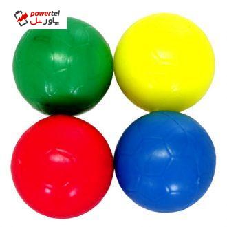 توپ فوتبال دستی بسته 4 عددی سایز 5