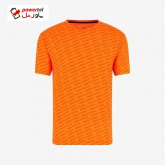 تیشرت آستین کوتاه مردانه آرمانی اکسچنج مدل 3HZTFCZJH4Z-4608