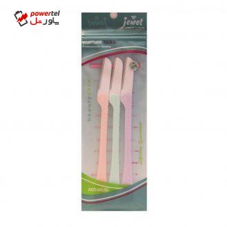 تیغ ابرو جویل کد GR503 بسته 3 عددی تیغ ابرو جویل کد GR503 بسته 3 عددی
