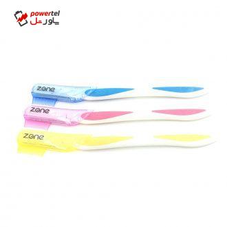 تیغ ابرو زد وان کد 804 بسته 3 عددی