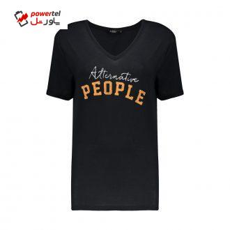 تی شرت زنانه کالینز مدل CL1031621-NAVY