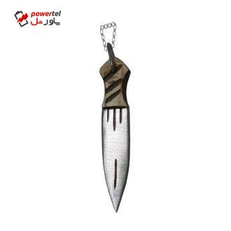 جاکلیدی طرح چاقو کد JKD 01 جاکلیدی طرح چاقو کد JKD 01