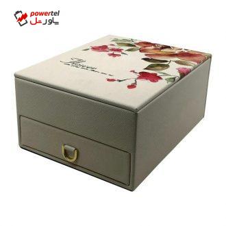 جعبه جواهرات مدل گل کد F300