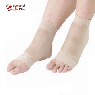جوراب محافظ پاشنه پا و محافظ مچ پا مدل TP519-6 بسته 2 عددی جوراب محافظ پاشنه پا و محافظ مچ پا مدل TP519-6 بسته 2 عددی