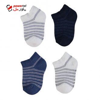 جوراب نوزادی ال سی وایکیکی کد 0SH575Z1 مجموعه 4 عددی جوراب نوزادی ال سی وایکیکی کد 0SH575Z1 مجموعه 4 عددی