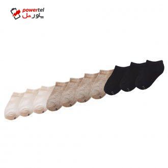 جوراب نوزادی کونیبو مدل Kau08 مجموعه 10 عددی