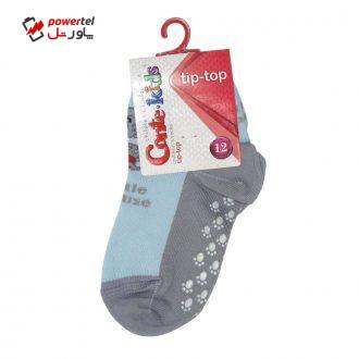 جوراب پسرانه کنته کیدز مدل 7C_54_100_G جوراب پسرانه کنته کیدز مدل 7C_54_100_G