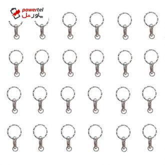 حلقه جا کلیدی مدل BRK00 بسته 24 عددی