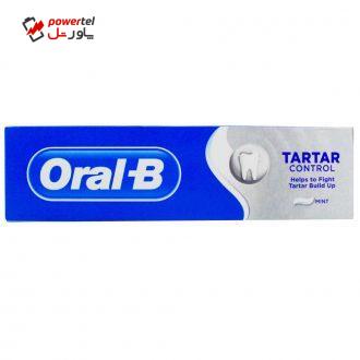 خمیر دندان اورال-بی مدل Tartar حجم 100 میلی لیتر