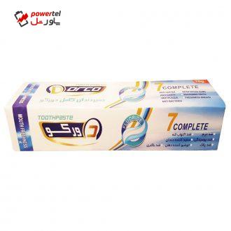 خمیر دندان دورکو مدل 7Complete وزن 70 گرم