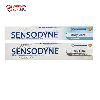 خمیر دندان سنسوداین سری Daily Care حجم 75 میلی لیتر مجموعه 2 عددی