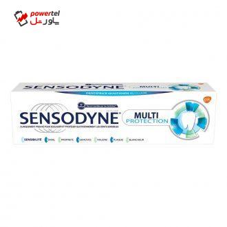 خمیر دندان سنسوداین مدل Multi protection حجم 75 میلی لیتر