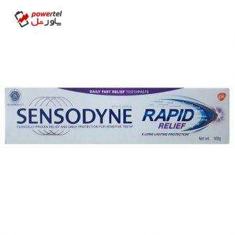 خمیر دندان سنسوداین مدRAPIF RELIEF حجم 75 میلی لیتر خمیر دندان سنسوداین مدRAPIF RELIEF حجم 75 میلی لیتر