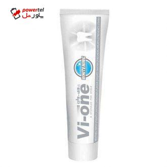 خمیر دندان وی وان مدل Whitening حجم 80 میلی لیتر خمیر دندان وی وان مدل Whitening حجم 80 میلی لیتر