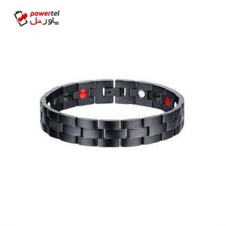 دستبند مغناطیسی سلامت  مدل BLACK MAGNETIC