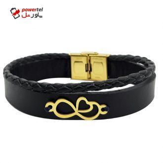 دستبند نقره طرح قلب و بینهایت کد D11 دستبند نقره طرح قلب و بینهایت کد D11