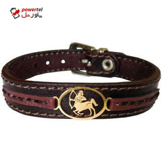 دستبند چرم وارک طرح نماد آذر مدل پرهام کد rb71