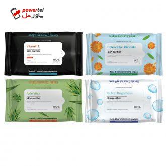 دستمال مرطوب بیول مدل F&H مجموعه 4 عددی دستمال مرطوب بیول مدل F&H مجموعه 4 عددی