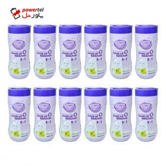 دستمال مرطوب دافی مدل 5In1 مجموعه 12 عددی