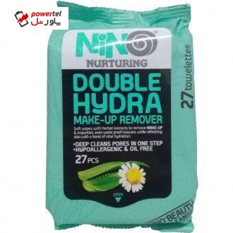 دستمال مرطوب نینو مدل Double Hydra بسته 27 عددی دستمال مرطوب نینو مدل Double Hydra بسته 27 عددی