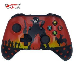 دسته بازی ایکس باکس وان طرح Red Dead دسته بازی ایکس باکس وان طرح Red Dead