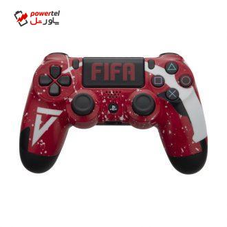 دسته بازی پلی استیشن 4 سونی  مدل DualShock4 طرح FIFA 1002
