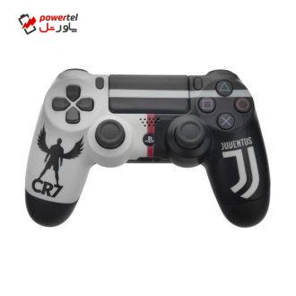 دسته بازی پلی استیشن 4 سونی  مدل  DualShock4 طرح Juventus