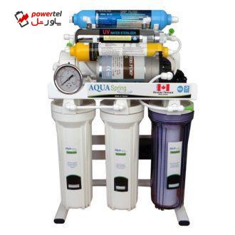 دستگاه تصفیه آب خانگی آکوآاسپرینگ مدل RO-S200 دستگاه تصفیه آب خانگی آکوآاسپرینگ مدل RO-S200