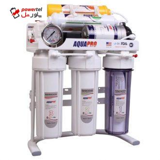دستگاه تصفیه آب خانگی آکواپرو مدل RO6-P UP دستگاه تصفیه آب خانگی آکواپرو مدل RO6-P UP