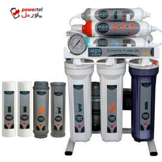 دستگاه تصفیه کننده آب آکوآکلیر مدل NEWDESIGN 2020 – AQC8 به همراه فیلتر بسته 4 عددی