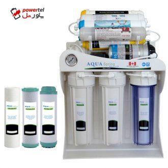 دستگاه تصفیه کننده آب آکوآ اسپرینگ مدل NF – SF4200 به همراه فیلتر مجموعه 3 عددی