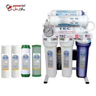 دستگاه تصفیه کننده آب تک مدل RO-T8-NATURE3400 به همراه فیلتر بسته 4 عددی دستگاه تصفیه کننده آب تک مدل RO-T8-NATURE3400 به همراه فیلتر بسته 4 عددی