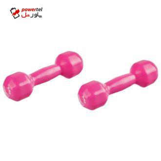 دمبل ایروبیک روکش دار ام دی ام 2 کیلوگرمی بسته 2 عددی دمبل ایروبیک روکش دار ام دی ام 2 کیلوگرمی بسته 2 عددی