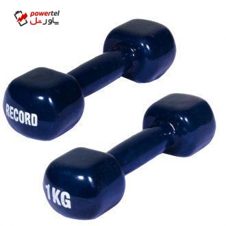 دمبل رکورد مدل V-H وزن 1 کیلو گرمی بسته 2 عددی دمبل رکورد مدل V-H وزن 1 کیلو گرمی بسته 2 عددی