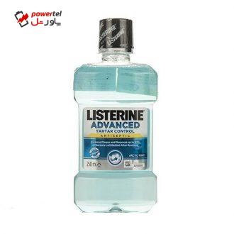 دهان شویه لیسترین مدل Advanced Tartar Control حجم 250 میلی لیتر
