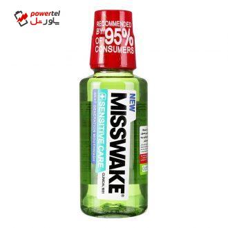 دهان شویه میسویک مدل Sensitive Care حجم 400 میلی لیتر