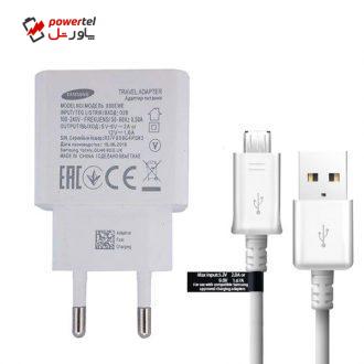 شارژر دیواری مدل 800EWE به همراه کابل تبدیل microUSB شارژر دیواری مدل 800EWE به همراه کابل تبدیل microUSB