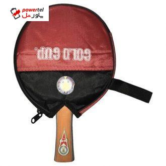 راکت پینگ پنگ گلد کاپ مدل Simple Red راکت پینگ پنگ گلد کاپ مدل Simple Red