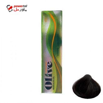 رنگ مو اولیو سری Natural شماره 2 حجم 100 میلی لیتر رنگ قهوه ای خیلی تیره