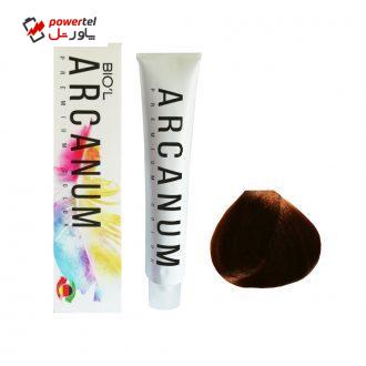 رنگ مو بیول مدل Arcanum شماره G6 6/3  حجم 120 میلی لیتر رنگ بلوند طلایی تیره