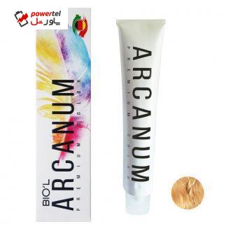 رنگ مو بیول مدل Arcanum شماره 10.83 حجم 120 میلی لیتر رنگ بلوند شکلاتی عسلی پلاتینه رنگ مو بیول مدل Arcanum شماره 10.83 حجم 120 میلی لیتر رنگ بلوند شکلاتی عسلی پلاتینه
