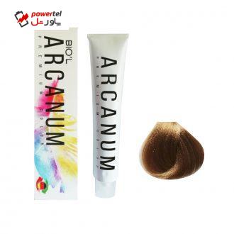 رنگ مو بیول مدل Arcanum شماره 8.9 حجم 120 میلی لیتر رنگ قهوه ای رنگ مو بیول مدل Arcanum شماره 8.9 حجم 120 میلی لیتر رنگ قهوه ای