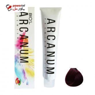 رنگ مو بیول مدل Arcanum شماره V7 7/22 حجم 120 میلی لیتر رنگ بنفش متوسط رنگ مو بیول مدل Arcanum شماره V7 7/22 حجم 120 میلی لیتر رنگ بنفش متوسط