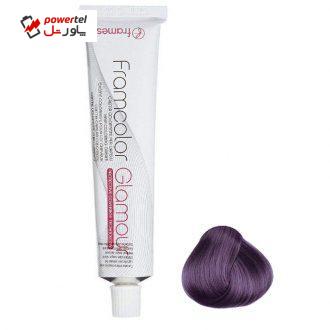 رنگ مو فرامسی مدل glamour شماره 5.66 حجم 100 میلی لیتر رنگ بنفش رنگ مو فرامسی مدل glamour شماره 5.66 حجم 100 میلی لیتر رنگ بنفش